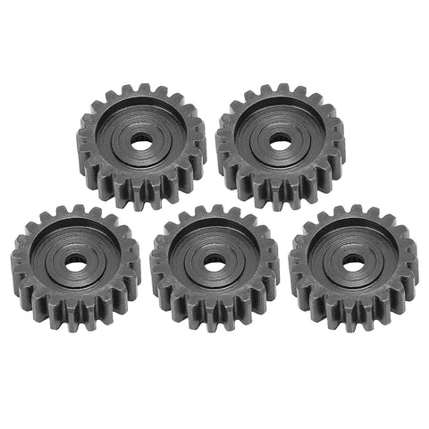 Five Pack Steel Servo Spur Gears With 24 Tooth Internal Spline Module 0.8 Durable Industrial Replacement Gears For RC