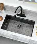 Undermount Bar Sink 15x19 In 16 Gauge Stainless Steel, Single Bowl For RV And Outdoor Kitchens, Heavy Duty Design