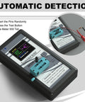Multifunction Transistor Tester LCR Meter with MOSFET diode capacitor resistor inductor ESR meter auto checker and large LCD display