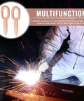 300 Pcs Dent Puller Rings Set For Auto Body Repair With Straight Washers And Spot Welder Accessories in action