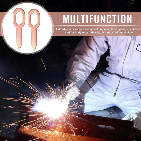 300 Pcs Dent Puller Rings Set For Auto Body Repair With Straight Washers And Spot Welder Accessories in action