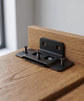Beefed-Up 20 Pack Quick Fitting Furniture Joint Brackets for wood cabinets chairs tables heavy duty right angle L braces installed