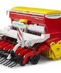 Vitasem 302ADD Harrow Mounted Seed Drill With Rotating Roller Open Seed Tank Height Adjusting Unit Toy Model