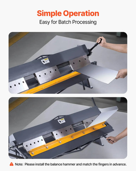 No Nonsense Box And Pan Brake Delivers 50 Inch Sheet Metal Bending Power Handles 16 Gauge Mild Steel Like A Champ Adjusts Cleanly From 0 To 135 Degrees Rugged Aluminum Frame Sets Up Quickly For Serious Shop Fabrication Projects