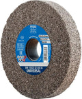Heavy Duty Vitrified Bench Grinding Wheel Six Inch By One Inch With One One Quarter Arbor Thirty Six Grit Aluminum Oxide Coarse Profile.
