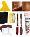 DIY Wood Floor Scratch Repair Kit With 25g Quick Fix Paint Pen For Furniture And Surfaces Seamless Color Match Filler Stick visible