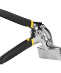 Sheet Metal Flanging Pliers Flat Nose Crimping Forceps Hand Seamer With Curved Handle Compound Leverage Built For Tight Spots And Precise Bending