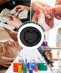Ace Every Shift With This 400 Pack Black Latex Finger Cots Kit Featuring Roll On Fingertip Guards for various applications.
