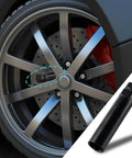 Car wheel with Six Spline Lug Nut Socket With Wheel Lock Key Removal Tool Pro Grade Replacement For Aftermarket Six Spline Lug Nuts inset