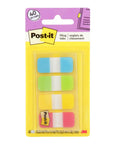 Sweet Repositionable Sticky Tabs For Books And Notes Durable Page Markers in blue, green, yellow, and red, 40-pack.