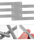 12 Pc Aluminum Filler Rods Welding Sticks For Reliable Low Temp Welds, shown in detailed close-up and hand view