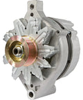 Front view of 12V 80A Clockwise Rotation Alternator Replacement For Ford Aerostar 1986 1991, Bronco 1986 1992, And Bronco II 1986 1989 Plug And Play Replaces OEM 321-1776 334-2235 334-2235A 335-1099 19020567