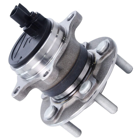 Rear Wheel Bearing Hubs Assembly Kit For Ford Focus 2012-2018 Without Active Park Assist, OEM-grade hub, side view