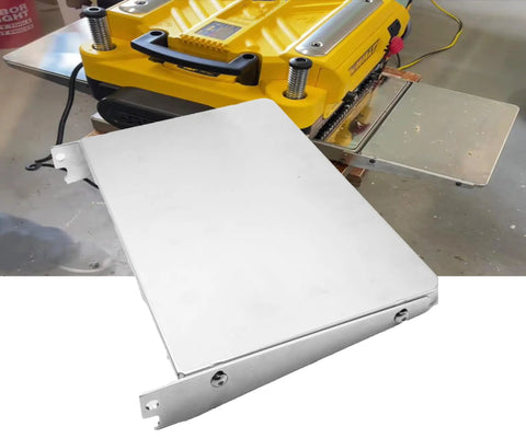 Top Shelf Folding Extension Tables For 13 Inch Thickness Planer Rock Solid Infeed Outfeed Support Kits Dw735 Compatible on planer.