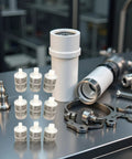 10 Pack White 8mm Household Hose Filters For Water Pumps And Sprayers, Stainless Steel Filter Strainer On Metal Surface