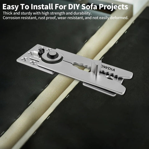 Heavy Duty Sectional Sofa Connector Screws Two Pack No Slip Couch Brackets Secure Your Setup End The Sliding Forever Indoor Lounge Essential Hardware Kit For Sturdy Wood Frames