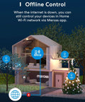 Two Independent Outlets Smart Outdoor Plug With WiFi And Weatherproof IP44, Remote Control And Timers, offline control
