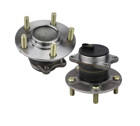Rear Wheel Bearing And Hub Assembly Pair NT512394 For 2008 2016 Mitsubishi Lancer 2WD Models Direct Fit Replacement