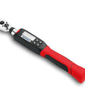 Digital Torque Wrench With LED Alarm And Buzzer, 2 To 37 Foot Pounds Range, Three Eighths Inch Drive, LCD Display, ISO 6789 Certified
