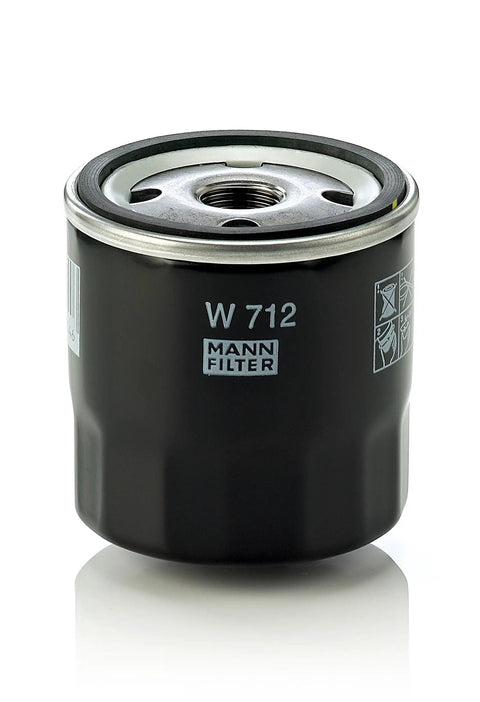 Spin On Oil Filter With High Dirt Holding Capacity And Low Pressure Drop, Heavy Duty Corrosion Resistant Housing, black casing