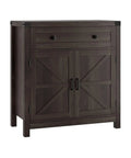 Coffee Bar Cabinet With Drawer And Two Door Cabinet Modern Farmhouse Kitchen Storage Sideboard Barn Door Accent Buffet