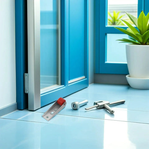 Heavy Duty Sliding Barn Door Wheels And Silent Nylon Rollers With Built Tough Cold Rolled Steel Frame for installation tools and door.