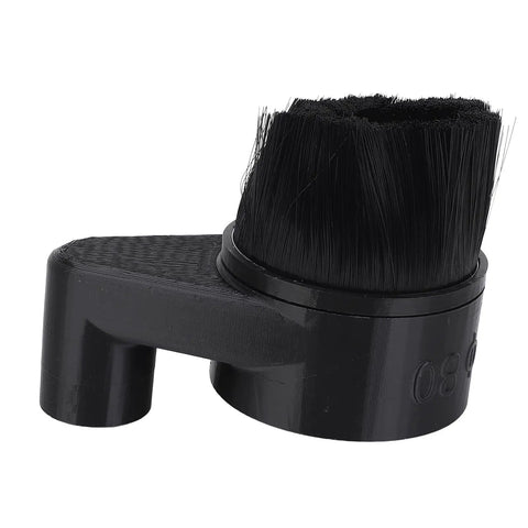 CNC Router Dust Boot Cover For 80mm Spindle Heavy Duty Sawdust Collection Sleeve with detachable brush for effective dust collection.