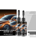 Chip And Crack Windshield Repair Kit With Quick Fix Resin For Chips And Cracks, 2026 Universal Glass Repair Kit packaging and tools