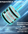 Pro Grade One Quarter HP Condenser Fan Motor Replacement with label details and compatible model numbers shown