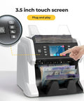 Bank Grade Money Counter For Multicurrency And Mixed Denominations With Serial Number Tracking, CIS UV MG MT IR Sensors