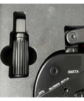 Professional Grade Automatic 1 Inch Square Drive Hydraulic Torque Wrench in case with drive accessories.