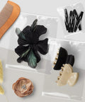 Crystal Clear 11x14 Self Sealing Sleeves Pack Of 100, 1.6 Mil Acid Free Resealable Bags with hair accessories inside