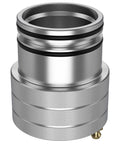 Maverick X3 wheel bearing greaser tool, 39mm, silver knurled metal for Can-Am Maverick X3/MAX Turbo RR 2017-2023