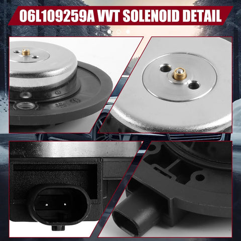 VW VVT Solenoid Replacement for Audi and VW Cars Engine Variable Valve Timing Solenoid Fits Golf GTI Passat details