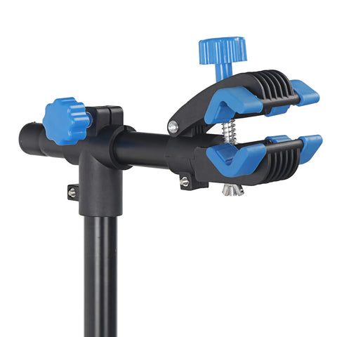 Adjustable Bike Repair Stand For Home Use, Heavy Duty Bicycle Maintenance Stand Supports Up To 66 Lbs, clamp detail