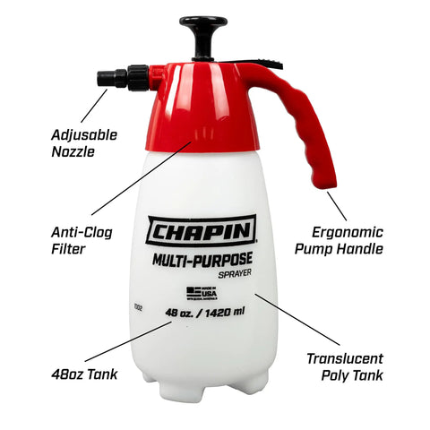 lawn and garden tank sprayer 48oz Handheld Pump Sprayer For Lawn & Garden ✓