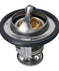 Heavy Duty Coolant Engine Thermostat With Gasket Drops Right In Your Honda Ride For Smooth Temp Control On Civic Crv Accord Odyssey Insight Fit Crz Direct Oem Swap 19301Paa306 19301Plc315 showing metal and rubber components for effective temperature regulation.