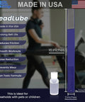 Treadmill Belt Lubricant Kit With Silicone Lube And 16 Inch Applicator, no mess, Made in USA, safe for homes with pets and kids