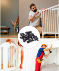 All-In-One M6 Bolts And Barrel Nuts Hardware Replacement Kit For Bed Frames And Furniture shown in home repair scenarios
