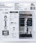 Impact XPS 50 Piece Bit Set For Driving And Fastening Pro Grade Long Lasting Tough Bits in retail packaging with details.