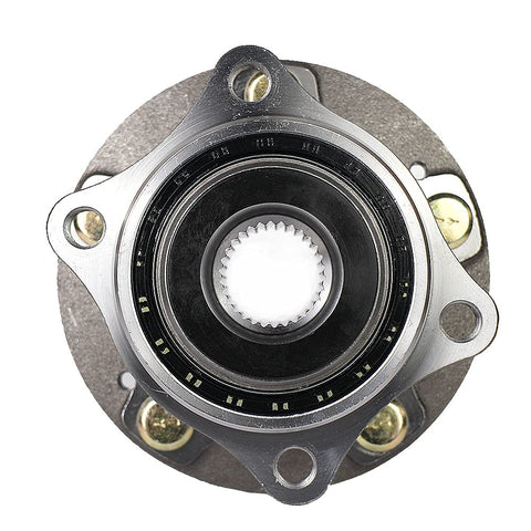 Front view of Wheel Hub And Bearing Assembly 513266 Replacement For Kia Sorento Hyundai Santa Fe Veracruz non ABS 5 lug