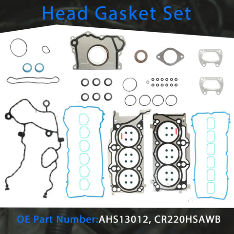 3.6L Pentastar Timing Chain Kit For Jeep, Dodge, Ram 1500 2011-2016 Beefed-Up Engine Timing Set components displayed