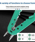 High Quality Oumefar Wire Strpper 8-16 AWG Multi Functional Electrical Tool with features for stripping and cutting wire.