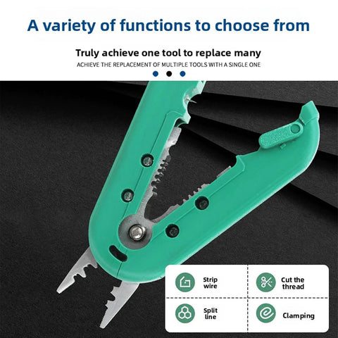 High Quality Oumefar Wire Strpper 8-16 AWG Multi Functional Electrical Tool with features for stripping and cutting wire.