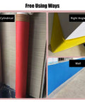 Banish Wall Scuffs And Door Dings Cold With Heavy Duty Self Adhesive Wall Protectors Black Foam Bumper Strips Durable Paint Shield For Garage Cars Playrooms And Gyms 3cm Thick 32 Ft Roll displayed in cylindrical and right-angle applications.