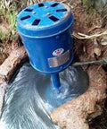 Installed Axial Flow Hydro Turbine Generator For Off Grid Power, 220V AC Single Phase Small Hydropower System in a stream