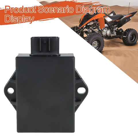 Ignitor CDI Box Replacement 3088052 For Polaris Predator 500 2003 2004 ATV ignition module with background ATV