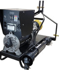 Beefed Up 22 KW PTO Generator Package With Hassle Free 120V And 240V Output showcasing motor, copper windings, and sturdy frame.