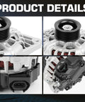 90 Amp Automotive Alternator Replacement For 2012 2017 Hyundai Accent And Veloster And 2012 2013 Kia Rio close-up details