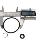 Speedometer Leak Stop Seal Kit For TH400 TH375 TH475 Turbo 400 Transmission components measured with caliper